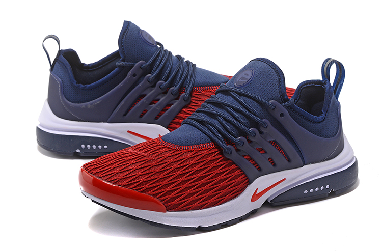 New Nike Air Presto Red Deep Blue Running Shoes